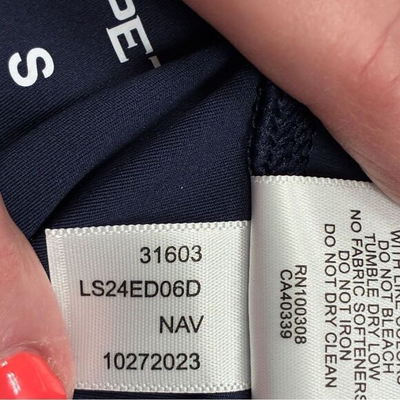 PETER MILLAR Golf Sport Shorts Navy Women’s Size Small - Picture 7 of 7